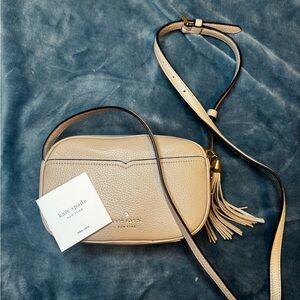 Kate Spade light pink Kourtney Camera Bag Bag with Tassel